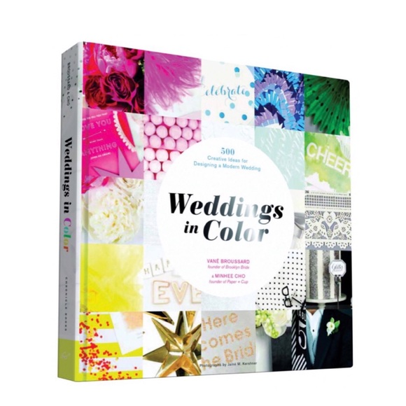 🆕 Weddings in Color Hardback 500 Ideas for a Modern Wedding - Picture 2 of 11